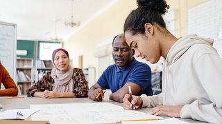 People Studying in Group