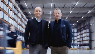 Die geschäftsführenden Gesellschafter der Hans Geis GmbH + Co KG, Bad Neustadt/Nürnberg, Hans-Wolfgang Geis (rrechts) und Jochen Geis.