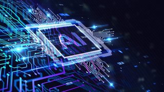 AI Learning and Artificial Intelligence Concept. Business, modern technology, internet and networking concept.