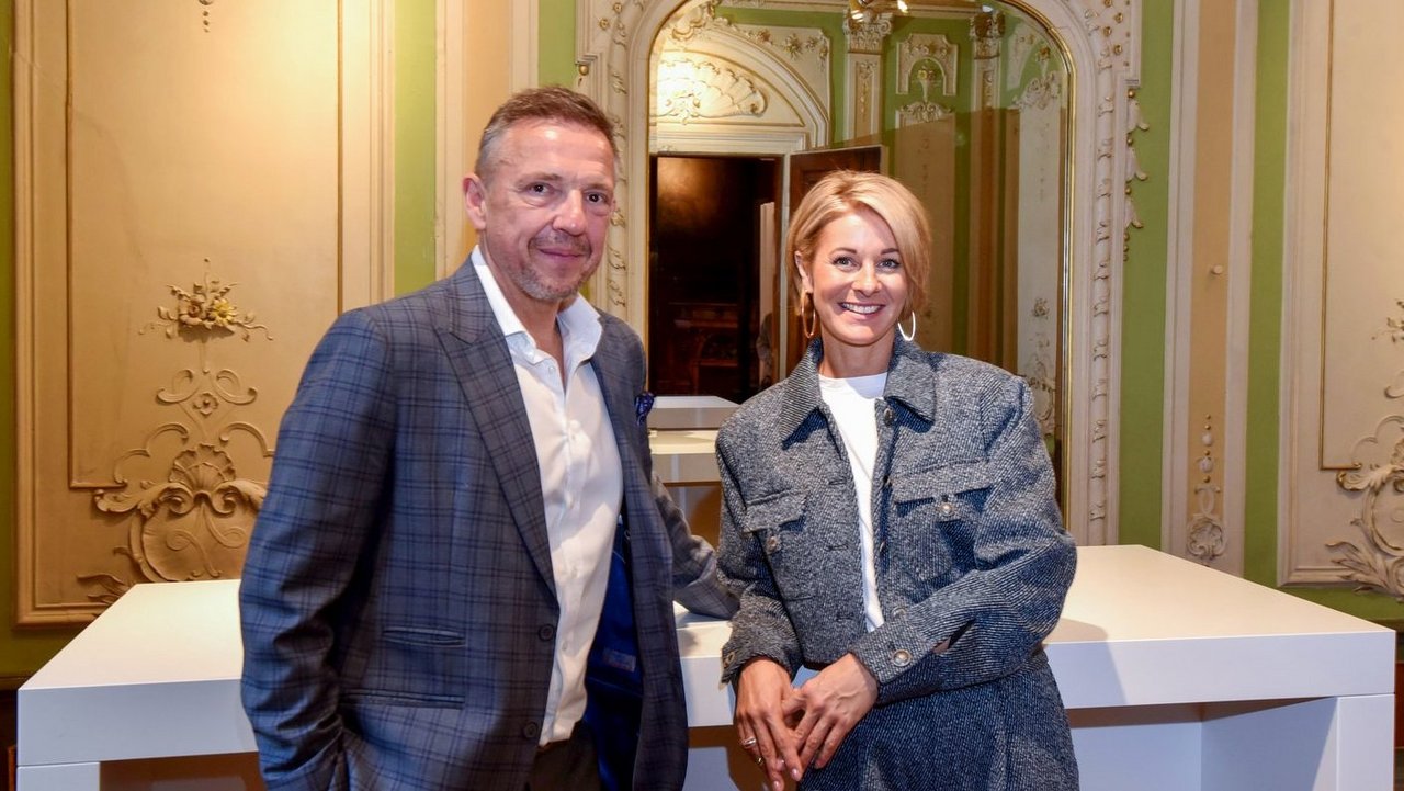Der Fürther Juwelier Christoph Kuhnle und die neue Geschäftsführerin Kathrin Buchmann.