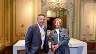 Der Fürther Juwelier Christoph Kuhnle und die neue Geschäftsführerin Kathrin Buchmann.